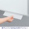 「プラス アルミ枠ホワイトボード 暗線ドット方眼入 900×600mm 壁掛け WBK-0906SJG」の商品サムネイル画像4枚目