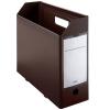 「プラス PPボックスファイル+ A4ヨコ 背幅100mm ブラウン 茶色 76007」の商品サムネイル画像1枚目