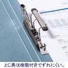 「アスクル Z式パンチレスファイル A4タテ 背幅15mm 5色セット 10冊 レバーファイル シブイロ  オリジナル」の商品サムネイル画像5枚目