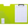 「PP製クリップファイル A4タテ 二つ折り A4タテ ライトグリーン セリオ」の商品サムネイル画像2枚目