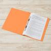 「プラス 背補強フラットファイル A4タテ オレンジ 10冊 79430」の商品サムネイル画像2枚目