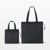 「無印良品 ポリエステル 買い物バッグ 小 約23.5×23.5×マチ15.5cm 良品計画」の商品サムネイル画像9枚目