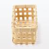 「無印良品 竹材 編みかご 約幅10×奥行28×高さ6cm 1セット（2個） 良品計画」の商品サムネイル画像3枚目