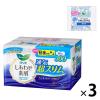 「【数量限定ライナーサンプル付】ナプキン 昼夜兼用 羽つき 30cm ロリエ しあわせ素肌 通気 超スリム 1セット（13枚×3個） 花王」の商品サムネイル画像1枚目