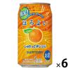 「【ワゴンセール】チューハイ （限定） ほろよい しゅわっとオレンジ 350ml×6本 缶チューハイ サワー 酎ハイ（わけあり品）」の商品サムネイル画像1枚目