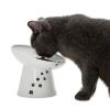 「猫用 脚付にゃにゃめフードボウル ハイタイプ 猫柄」の商品サムネイル画像2枚目