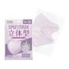 「SPUN MASK 立体型スパンレース 不織布 （ラベンダー） 1セット（7枚入×3袋） 医食同源ドットコム 個包装 使い捨て カラーマスク」の商品サムネイル画像4枚目