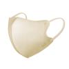 「SPUN MASK 立体型スパンレース 不織布 （グレージュ） 1セット（7枚入×3袋） 医食同源ドットコム 個包装 使い捨て カラーマスク」の商品サムネイル画像6枚目