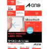 「エーワン（A-one）ラベルシール 表示・宛名ラベル マット紙 プリンタ兼用 封筒  B5 ノーカット 100シート 徳用 28421」の商品サムネイル画像1枚目