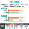 「LANケーブル 10m cat6 爪折れ防止 ギガビット より線 スリムコネクタ 白 LD-GPT/WH10/RS エレコム 1個」の商品サムネイル画像3枚目