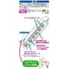 「朝日電器（ELPA）　電源タップ　ランプレスタップ　2P式/6個口/2m/トラッキング防止プラグ/個別スイッチ付/ホワイト　WLS-620EB(W)」の商品サムネイル画像3枚目