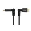 「Vodaview　可動式HDMIケーブル(上下左右180度屈曲対応)　5m　HDMI[オス] - HDMI[オス]　VV-F-HDMI050AA-B」の商品サムネイル画像3枚目