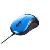 「バッファロー 有線マウス(静音)　BSMBU100シリーズ　ブルー　3ボタン/ブルーLED式/静音　BSMBU100BL」の商品サムネイル画像3枚目