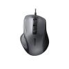 「バッファロー 有線マウス(静音)　BSMBU300シリーズ　ブラック　5ボタン/ブルーLED式/静音　BSMBU300BK」の商品サムネイル画像2枚目