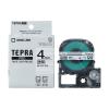 「テプラ TEPRA PRO【純正】テープ スタンダード 幅4mm 透明ラベル(黒文字） ST4K 1個 キングジム」の商品サムネイル画像3枚目
