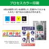 「マックス ビーポップ プロセスカラー インクリボンカセット CPM-100H6用 シアン SL-R115T 1個」の商品サムネイル画像2枚目