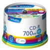 「データ用CD-R シルバーレーベル バーベイタム SR80FC50V1 1パック（50枚入）」の商品サムネイル画像1枚目