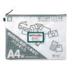 「サクラクレパス ノータム・クリアー A4 青（ブルー） UNC-A4#36 2個」の商品サムネイル画像1枚目