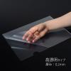 「プラス 高透明カラークリアホルダー（角Ｒ） A4 クリア 1セット(100枚) ファイル 89178」の商品サムネイル画像5枚目
