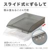 「セキセイ　デスクトレー　A4タテ型　スモーク　SSS-1246-63　5個」の商品サムネイル画像4枚目