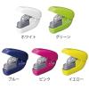 「プラス 針なしホッチキス ペーパークリンチ 6枚とじ グリーン 緑 3個 SL106N 31123」の商品サムネイル画像8枚目