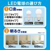 「【アスクル限定】アイリスオーヤマ ミニクリプトン電球形LED電球 E17 広配光 40W相当 昼白色 LDA4N-G-E17A14  オリジナル」の商品サムネイル画像4枚目