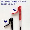 「アスクル　ノック式油性ボールペン　0.7mm　赤　10本  オリジナル」の商品サムネイル画像4枚目