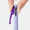 「ジェットストリーム　インサイド　3色ボールペン　0.5mm　パープル軸　紫　アスクル限定　3本　三菱鉛筆uni  オリジナル」の商品サムネイル画像4枚目