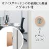 「タニタ 温湿度計 時計 温度 湿度 デジタル 卓上 マグネット ライトブラウン TT-585-BR 1セット(3個)」の商品サムネイル画像3枚目