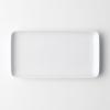 「無印良品 白磁角皿 約幅22.5×奥行12×高さ2.5cm 1箱（5枚入） 良品計画」の商品サムネイル画像4枚目