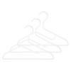 「無印良品 ポリプロピレン洗濯用ハンガー 約幅33cm 3本組 1セット（60本：3本組×20） 良品計画」の商品サムネイル画像2枚目