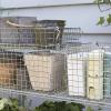 「無印良品 ステンレスワイヤーバスケット1 約幅26×奥行18×高さ18cm 4個 良品計画」の商品サムネイル画像6枚目