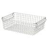 「無印良品 ステンレスワイヤーバスケット3 約幅37×奥行26×高さ12cm 4個 良品計画」の商品サムネイル画像2枚目