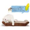 「猫壱 バリバリベッドL ダークブラウン 爪とぎ 猫壱」の商品サムネイル画像5枚目