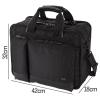 「PCバッグ キャリングバッグ ー16.4インチ対応  セキュリティ対応 モバイルプリンタ収納 インナーケース・ポーチ付 BMーSE04BK エレコム」の商品サムネイル画像7枚目