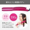 「テスコム マイナスイオンヘアーアイロン TS430A-P ピンク」の商品サムネイル画像4枚目
