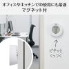 「タニタ 温湿度計 時計 温度 湿度 デジタル 卓上 マグネット ホワイト TT-585-WH」の商品サムネイル画像3枚目
