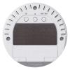 タニタ 温湿度計 時計 温度 湿度 デジタル 卓上 マグネット ホワイト TT-585-WH