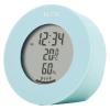 「タニタ 温湿度計 時計 温度 湿度 デジタル 卓上 マグネット ライトブルー TT-585-BL 5個」の商品サムネイル画像2枚目