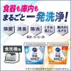 「食洗機用キュキュット クリア除菌 粉末タイプ オレンジ 本体 660g 1セット（2個） 食洗機用洗剤 花王」の商品サムネイル画像4枚目