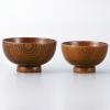 「無印良品 漆器 すり漆汁椀 大 約直径12×高さ6.5cm 1セット（3個） 良品計画」の商品サムネイル画像7枚目