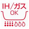 「サーモス（THERMOS） デュラブルシリーズ 超深型 炒め鍋 20cm IH対応・ガス火対応 レッド KFH-020D R 1個」の商品サムネイル画像5枚目