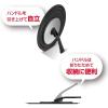 「サーモス（THERMOS） 折りたたみ スタンド式 フライパン フタ 16cm対応 ブラック KLF-001 BK 1個」の商品サムネイル画像4枚目