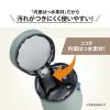 「ZOJIRUSHI（象印）スープジャーポーチ Sサイズ アイスグレー SW-PB01-HL 1個」の商品サムネイル画像3枚目