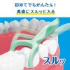 「小林製薬の糸ようじ スルッと入るタイプ Y字型 18本入 デンタルフロス 小林製薬 歯間ブラシ」の商品サムネイル画像3枚目