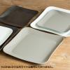 「【アウトレット】美濃焼 磁器 Carre プレートL 大皿 26.5×25.5cm ブラック 1枚 TOJIKITONYA」の商品サムネイル画像4枚目