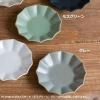 「美濃焼 土物 プリーツ 丸小皿 マスタード・モスグリーン・グレー 11cm 3枚セット TOJIKITONYA」の商品サムネイル画像3枚目