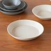 「美濃焼 磁器 Usula プレートボウル大 23cm シルバーホワイト 1個 TOJIKITONYA」の商品サムネイル画像2枚目