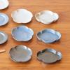 「美濃焼 磁器 華菱小皿 菱 黒 13×10cm 1枚 TOJIKITONYA」の商品サムネイル画像3枚目