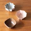 「美濃焼 磁器 Bean Bowl 豆鉢 スターグレー・スクエアブラウン・オクトピンク 3個セット TOJIKITONYA」の商品サムネイル画像2枚目